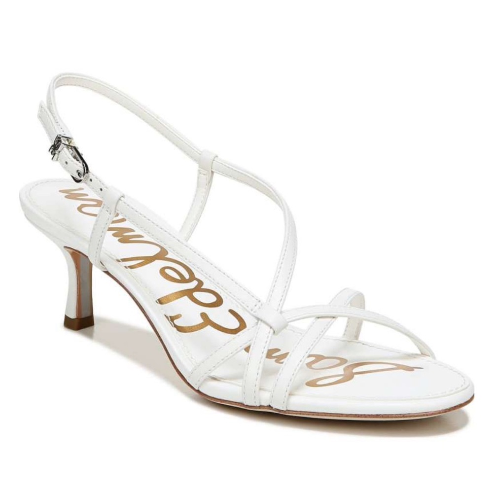 Sam Edelman Judy Strappy Sandals in Bright White